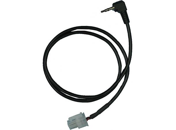 Kabel mellom rattadapter og radio Alpine, Clarion og JVC m/3,5mm jack 